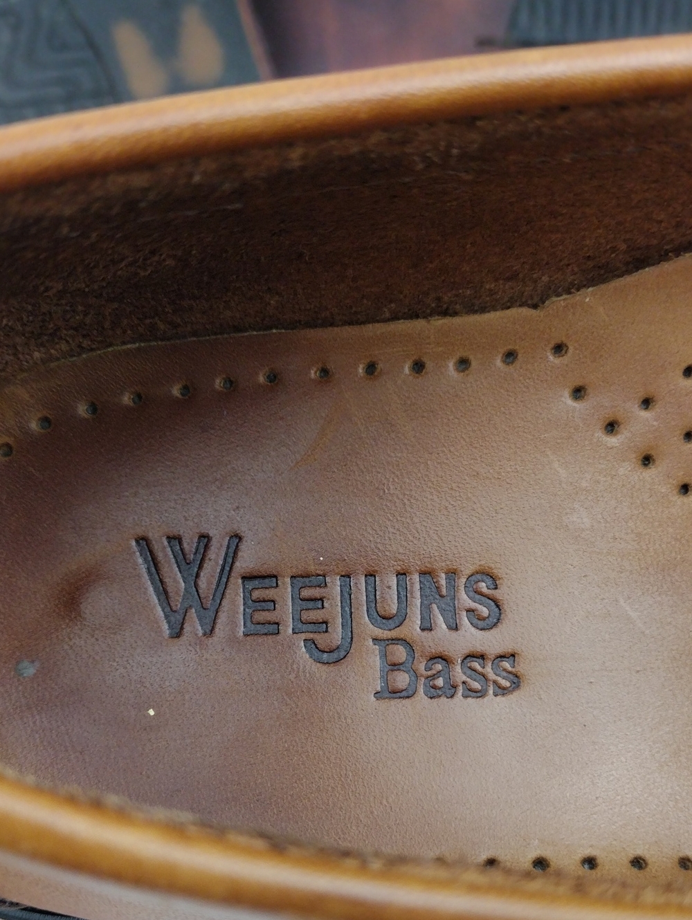 Weejuns Bass Katherine III Brown Leather Round Toe Slip On Penny Loafer Shoe - Picture 10 of 16